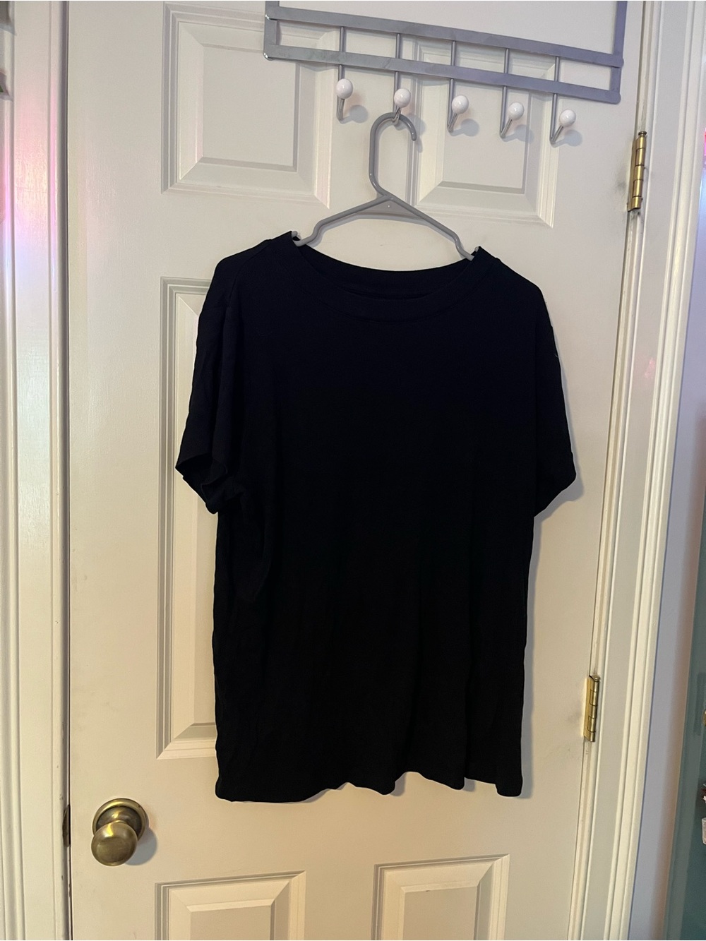 a new day Black Short Sleeve Crew Neck Tee